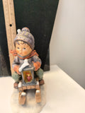 Hummel Goebel Ride into Christmas Boy on sled  # 396 - German Specialty Imports llc