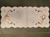 Chicken  Scalloped-Edge Easter Doily in different Shapes and Sizes in Polyester - German Specialty Imports llc