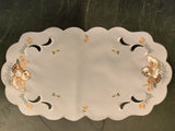 Chicken  Scalloped-Edge Easter Doily in different Shapes and Sizes in Polyester - German Specialty Imports llc