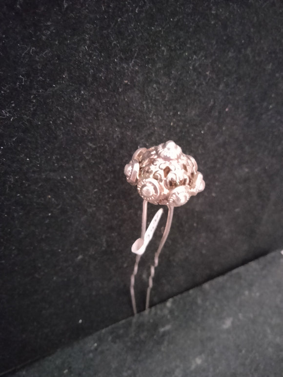 Silver filigran Trachten Hair pin - German Specialty Imports llc