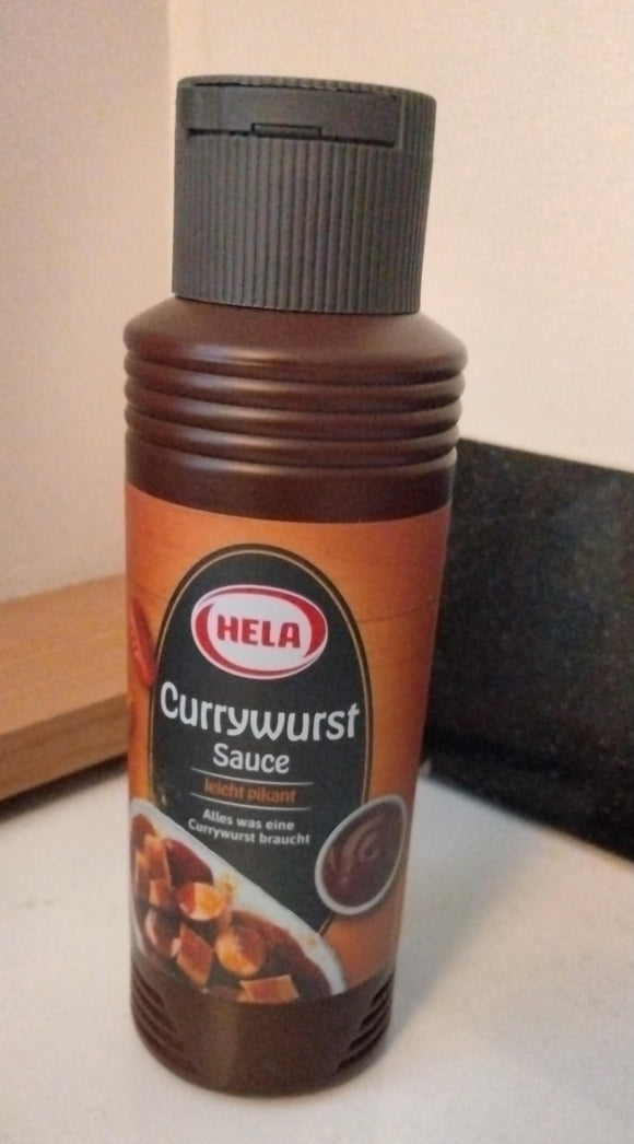 HEL 1007 Hela Currywurst Sauce lightly spiced   300 ml