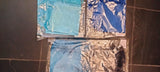 F 100,3 Silk Dirndl Scarf/Shawl with fringes  75 cm x 75 cm