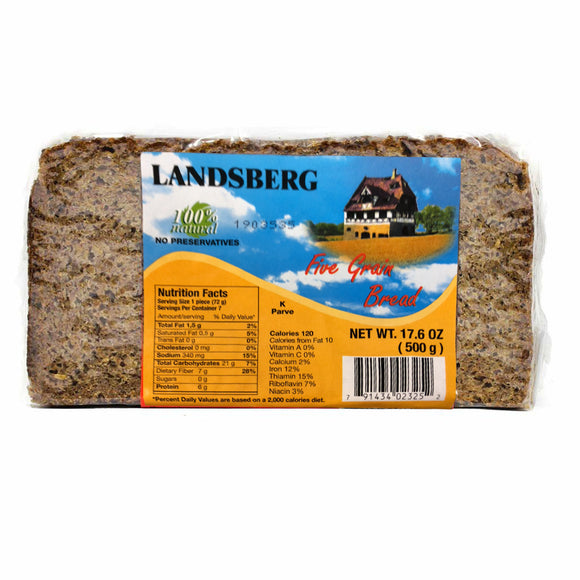 Landsberg Five Grain Bread - German Specialty Imports llc