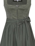 919170-020057 Modell: GR-10-Riegsee, olive ,Midi 70cm and 75 cm skirt length Marjo Dirndl - German Specialty Imports llc