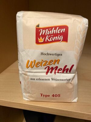 Muehlenkoening / Mühlen König, wheat flour type 405, 1 kg pack