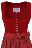 921070-020057 Modell: Gy-10-Nussdorf,olive and cherry  ,70 cm and 75 cm skirt length Marjo Dirndl - German Specialty Imports llc