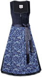 922470-020041 Modell: GY-10-Pullach, marine, 70 cm skirt length Marjo Dirndl - German Specialty Imports llc