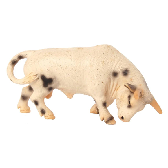Hand Painted Schleich 13613 Rodeo Bull. Play Figurine