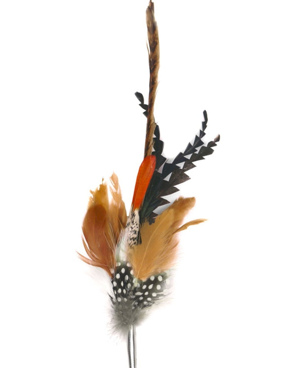 WT 20 Hat FEATHER 30/32 CM Includes sleeve for attaching Item: WT 20/0 - German Specialty Imports llc