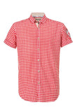 Connor  Stockerpoint Short sleeve checkered Men Trachten Shirt - German Specialty Imports llc