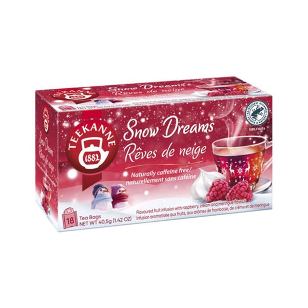 757070 Teekanne Snow Dreams Raspberry with Cream & Meringue Flavor