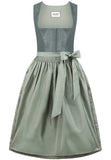 Stockerpoint Dirndl Antonella 75 cm skirt length, sage