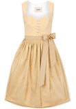 Daniela Yellow Stockerpoint Dirndl  70 cm skirt length - German Specialty Imports llc