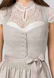 Daniela Taupe Stockerpoint Dirndl  70 cm skirt length - German Specialty Imports llc