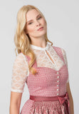 Daniela Red Stockerpoint Dirndl  70 cm skirt length - German Specialty Imports llc