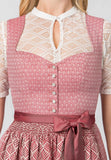 Daniela Red Stockerpoint Dirndl  70 cm skirt length - German Specialty Imports llc