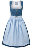 Wiesnwuid Dirndl Fanny , blue 60 cm - German Specialty Imports llc