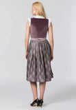 Indira Stockerpoint Dirndl  70 cm aubergine - German Specialty Imports llc