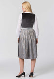 Indira Stockerpoint Dirndl  70 cm aubergine and graphite