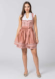 2 pc Stockerpoint  Elegant Dirndl Dress Lilly with Beautiful Apron 50 cm