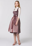Malve Stockerpoint Dirndl  70 cm aubergine - German Specialty Imports llc