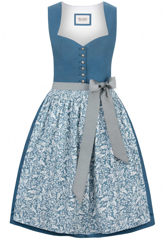 Stockerpoint Dirndl RHIANNA 70 cm blue