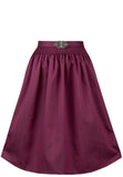 Elegant dark blue Apron for Dirndl