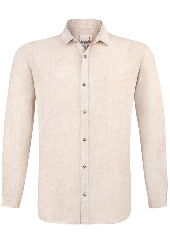 Moses Linen Stockerpoint Men Trachten Shirt