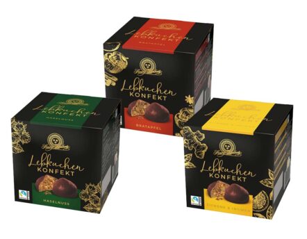297519 Lambertz Lebkuchenkofekt 3 Asst Nut Apple Lemon 6.18 oz