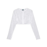 232 2940 00 Hammerschmid  Dunja Dirndl Blouse  black and white with long  sleeves - German Specialty Imports llc