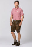 Men  Lederhosen Bertl  with Belt in 3 different colors