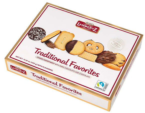 297182 Lambertz European Cookie Collection Traditional Chocolate