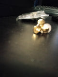 Golden color Boat Screw   hat Pin / Brooche