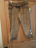 Siggi2 Stockerpoint Trachten Kniebund Lederhosen leather pants Kitt ashed