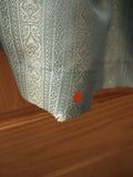 2312613 42  Hammerschmid Dirndl Apron/Schuerze 67 cm  medium blue - German Specialty Imports llc