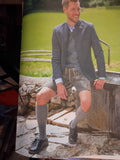 252-8412- 63 Hammerschmid Hirsch /  Deer Leather Lederhose Jenner Men Trachten  Lederhosen Leather Pants