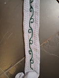 057 Veith Traditional Trachten Men Socks with Green Hand embroidery in the back