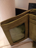 H Money Luise Steiner 100 % Wild Goat Leather Wallet