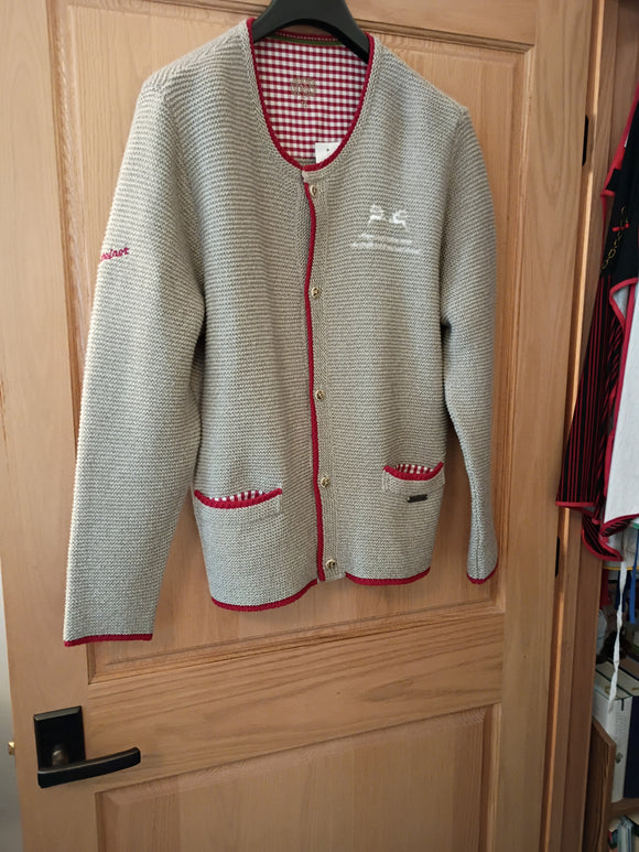 627012-0730 OS Trachten  Men Knitted Wool  Trachten Jacket