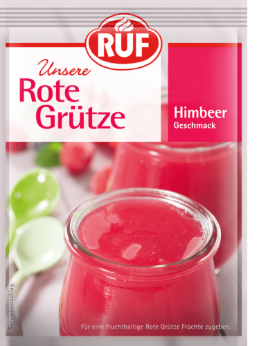 Ruf Rote Gruetze Pudding Raspberry Jelly Dessert Mix 3 pack - German Specialty Imports llc