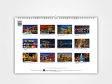 Available by Preorder 2024 - Calendar Bremerhaven bei Nacht / AT NIGHT - German Specialty Imports llc
