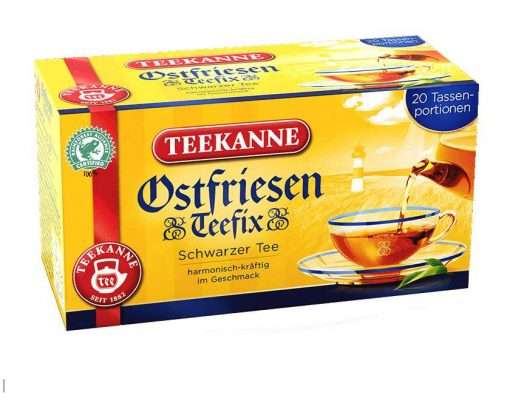 20 x 1.5 g Cup  portion Teekanne Ostfriesen Teefix Bags East Frisian Tea - German Specialty Imports llc