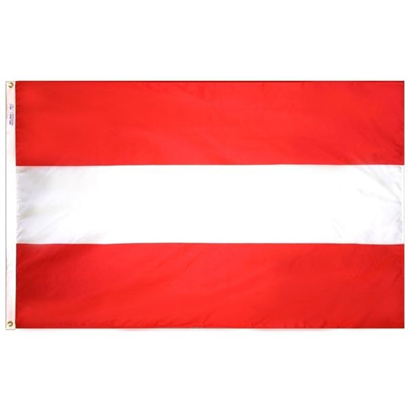 Austrian Flag on a stick - German Specialty Imports llc