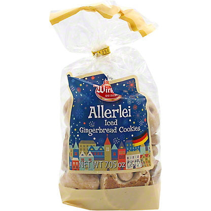 296002 Wicklein Nuernberger Allerlei Gingerbread Cookies - German Specialty Imports llc