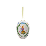 27958 Dekor 726014 Hutschenreuther Midi Porcelain  Easter Egg Ornament  “Eiersammeln - Egg Collecting ” - German Specialty Imports llc