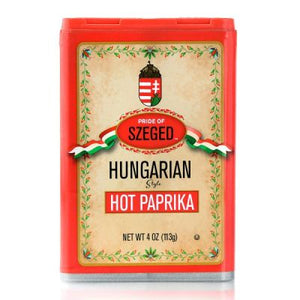 Szeged Hot Paprika 4 oz. - German Specialty Imports llc
