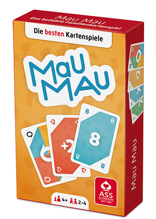 ASS Mau Mau Card Game with 55 cards - German Specialty Imports llc