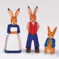For Preorder Only 4742 Lotte Sievers Hahn Hand Carved Easter Bunny Boy - German Specialty Imports llc