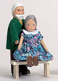 7060 Lotte Sievers Hahn Hand Carved Doll's H, Grandfather - German Specialty Imports llc