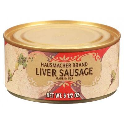 Geier's Hausmacher Brand Liver Sausage / Leberwurst in Tin - German Specialty Imports llc
